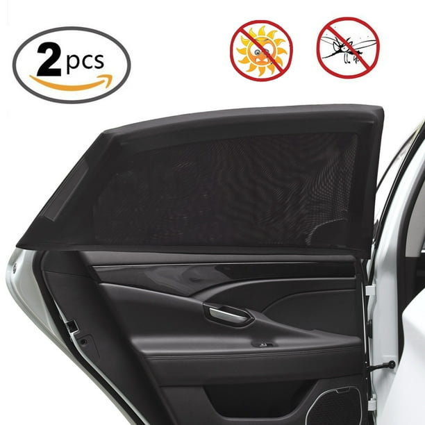 Rear Side Window Sun Shade 2 pcs ,Car Sun Screen Protect Baby Kids and Pets from The Sun Burn,Breathable Sun Shade Mesh Fits Most Cars/SUVs Rear Side Window Sun Shade 2 pcs ,Car Sun Screen Protect Baby Kids and Pets from The Sun Burn,Breathable Sun Shade Mesh Fits Most Cars/SUVs
